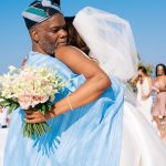 Nigerian wedding in Santorini