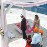 santorini Sikh wedding ceremony santo winery