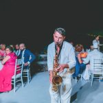 santorini wedding reception music