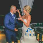 wedding cake design in santorini