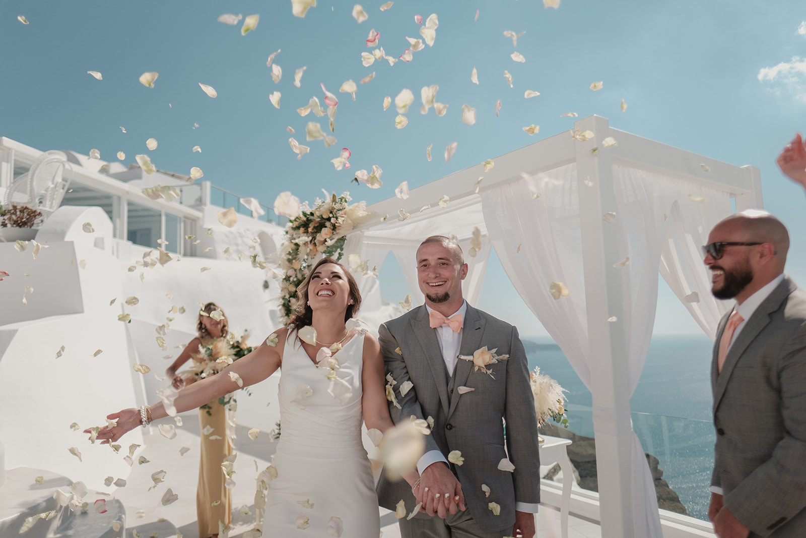 ​Santorini Elopement Marryme in Greece